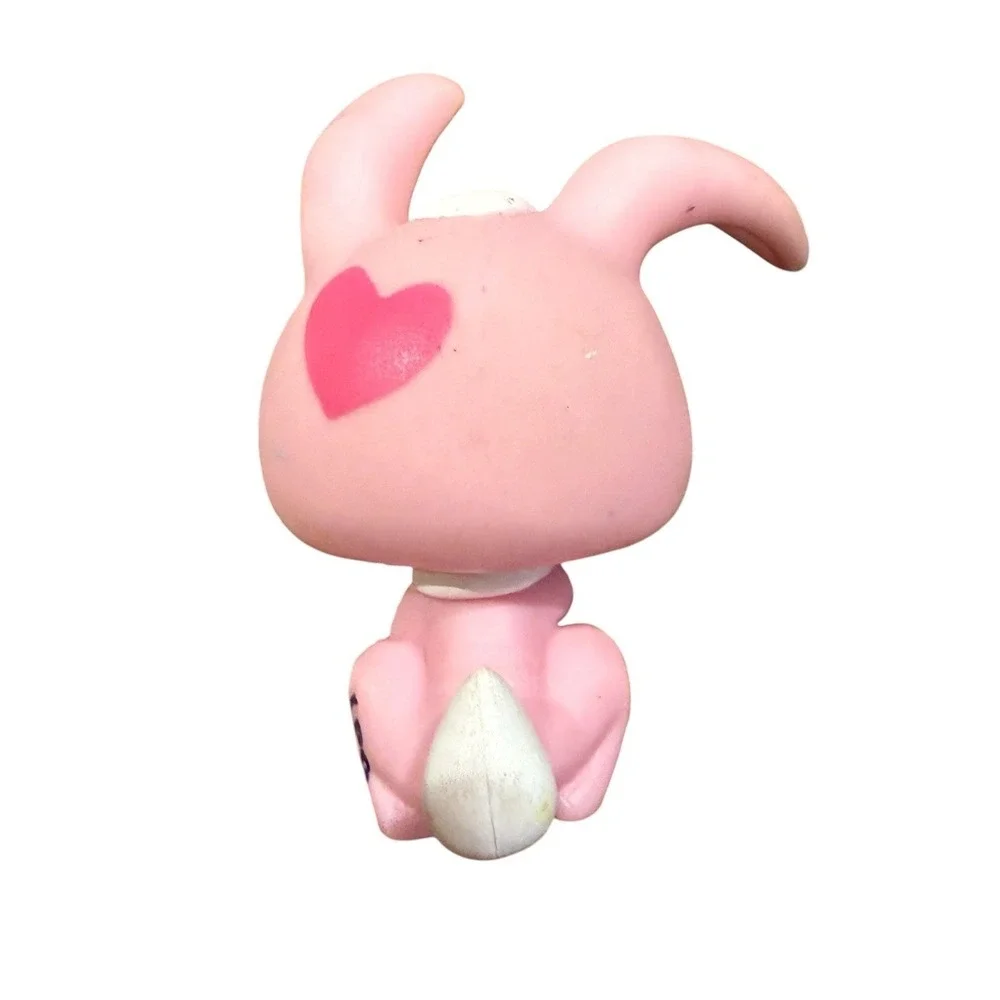 Littlest Pet Shop LPS G2 #1966 Pink Rabbit Heart Eye Nintendo DS Authentic